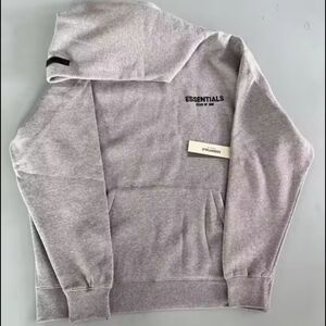 Essentials Heather Gray Pullover Hoodie